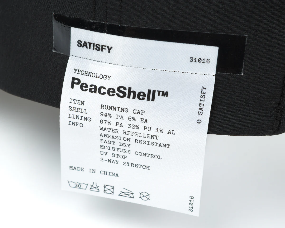 SATISFY PEACESHELL RUNNING CAP