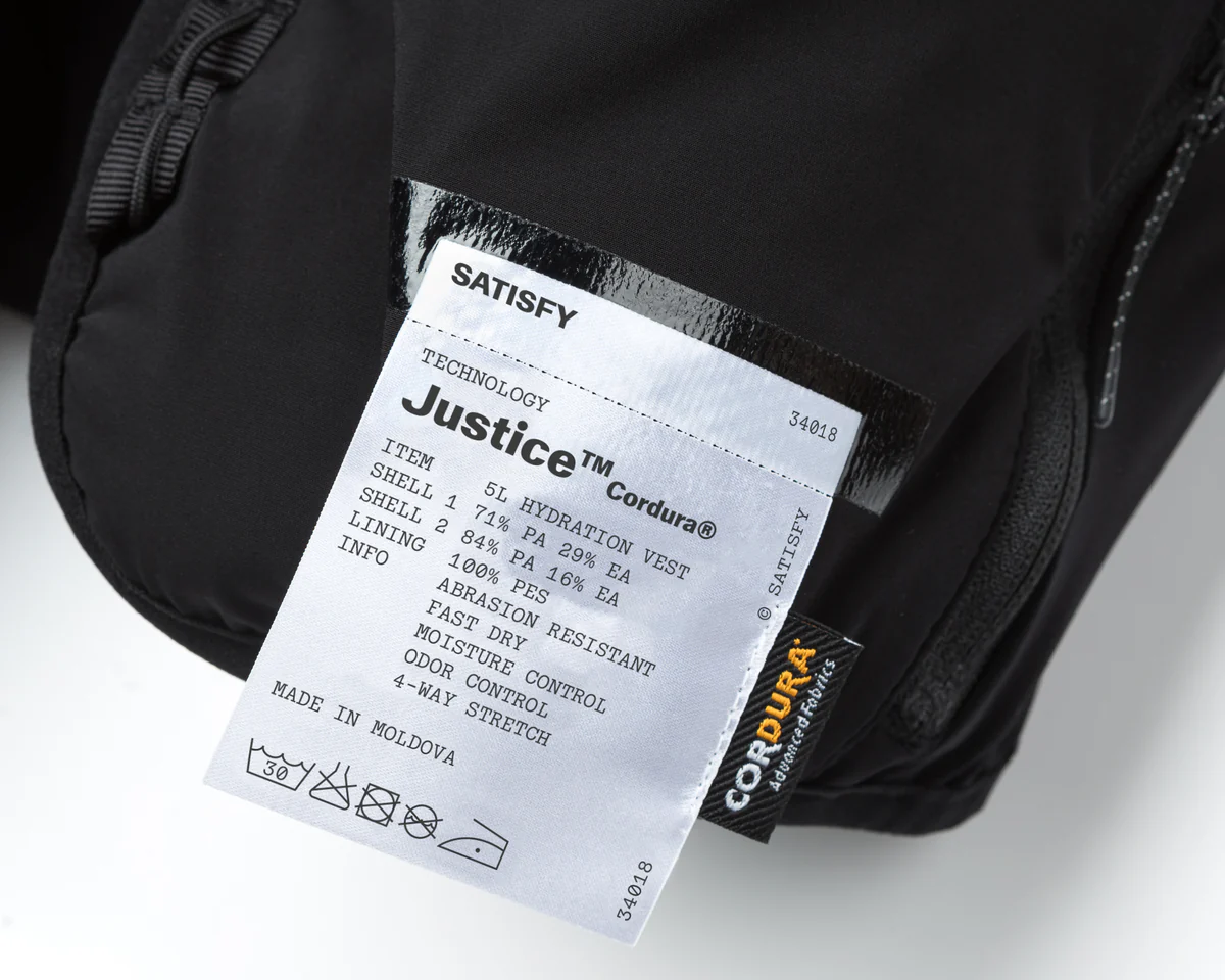 SATISFY Jusice™ Cordura® 5L Hyfdration Vest