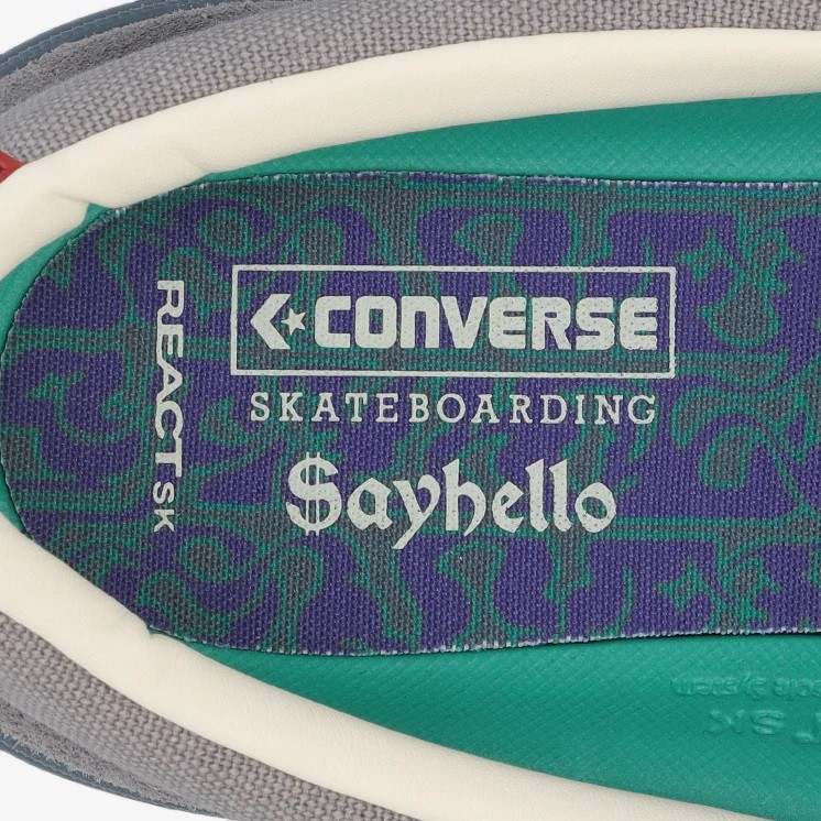 CONVERSE SKATEBOARDING CS SLIP-ON SK SAYHELLO +