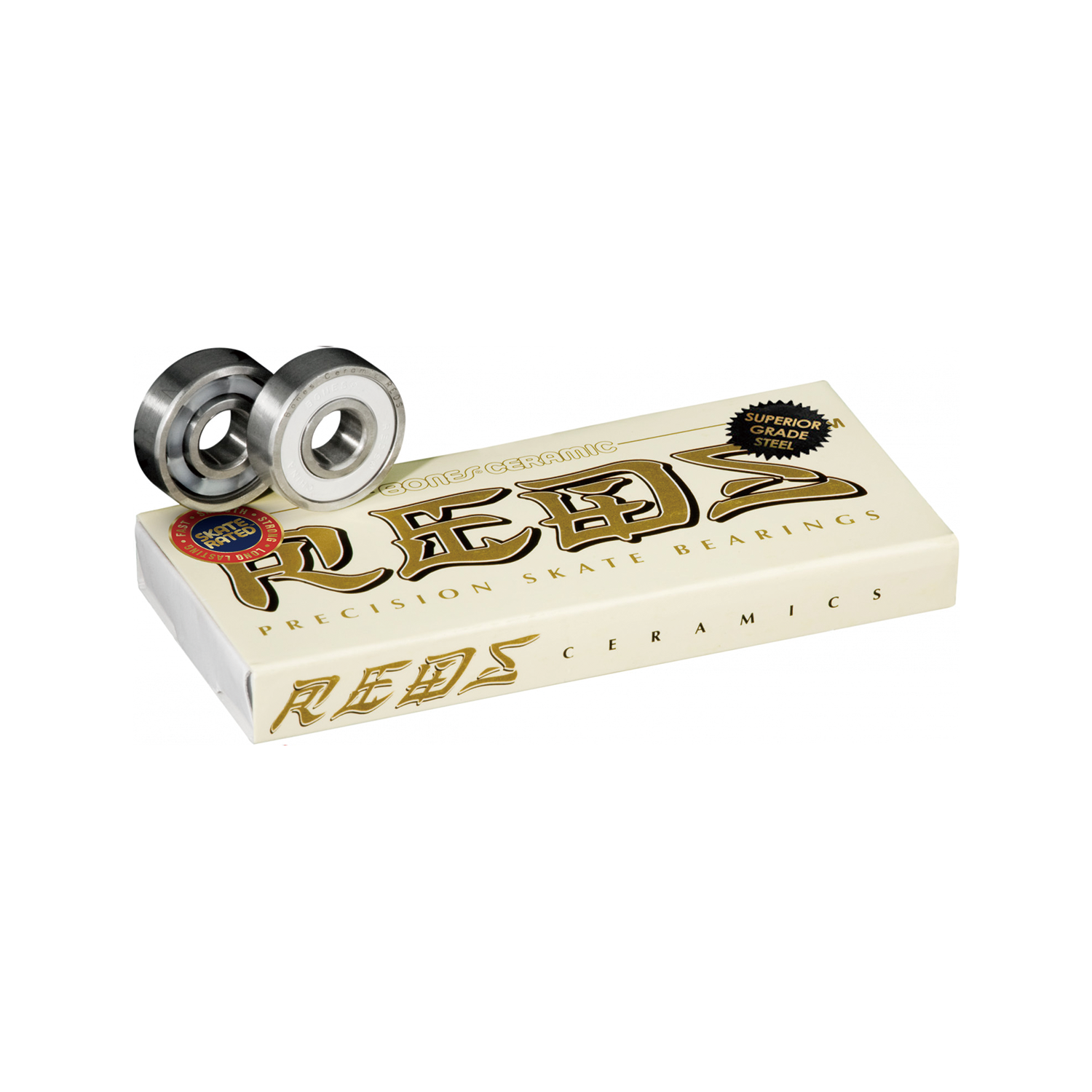 BONES CERAMIC SUPER REDS  BEARINGS