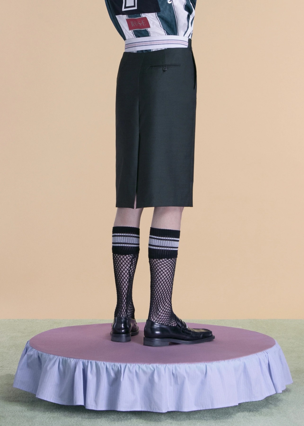 MARTIN ROSE JOCKSTRAP SKIRT