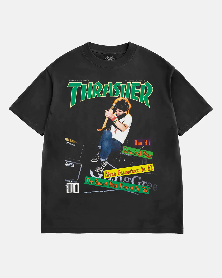 THRASHER FEBRUARY 1987 VINTAGE T-SHIRT