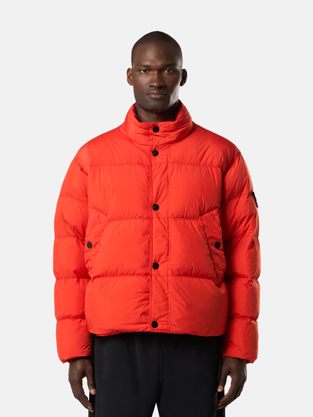 STONE ISLAND CRINKLE REPS NY, RECYCLED NYLON BOMBER