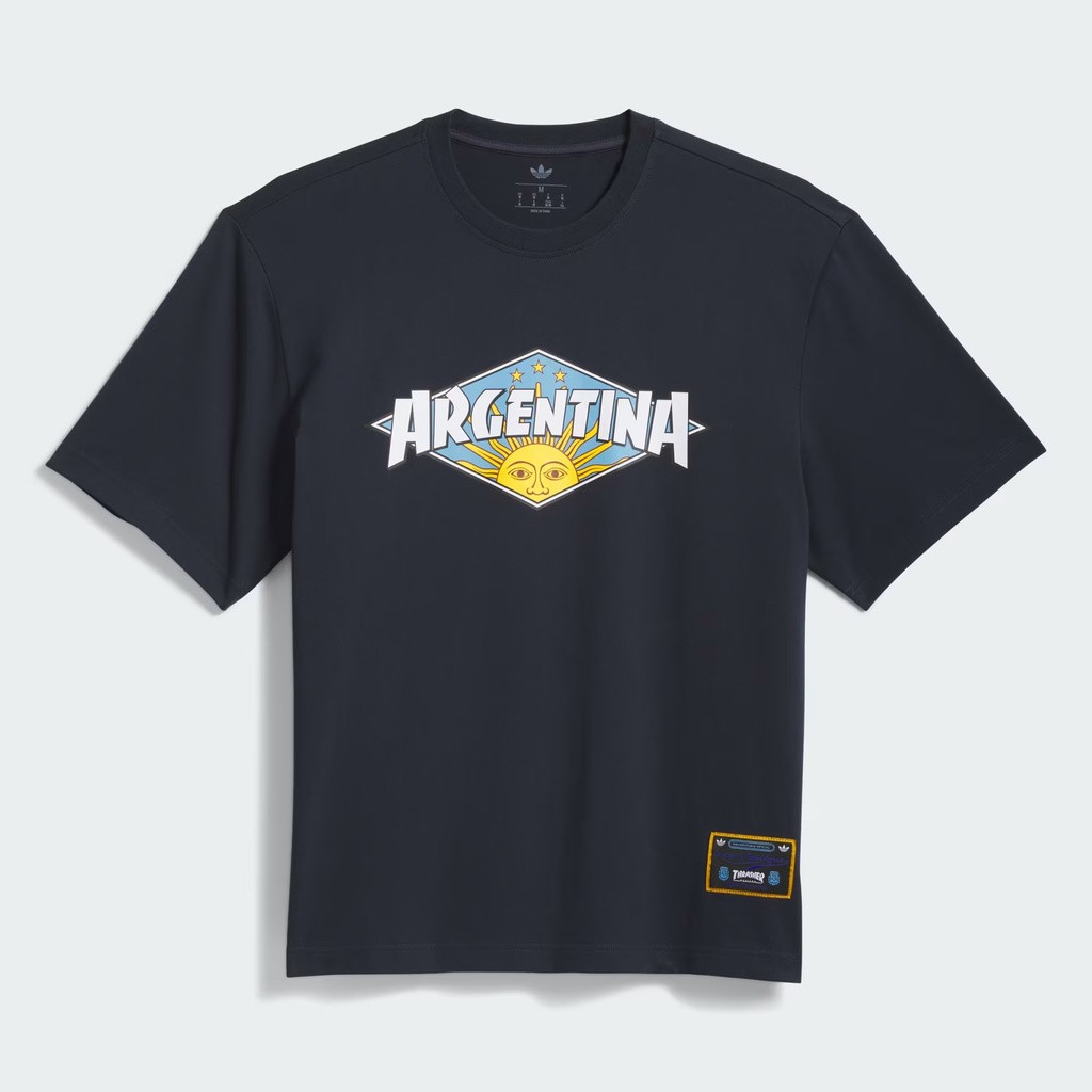 ADIDAS SKATEBOARDING ARGENTINA TEE THRASHER x AFA