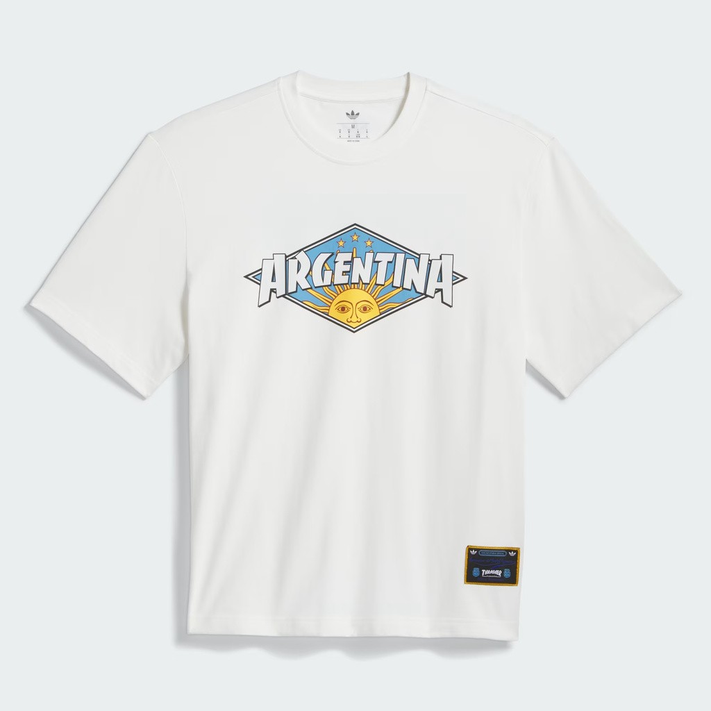 ADIDAS SKATEBOARDING ARGENTINA TEE THRASHER x AFA