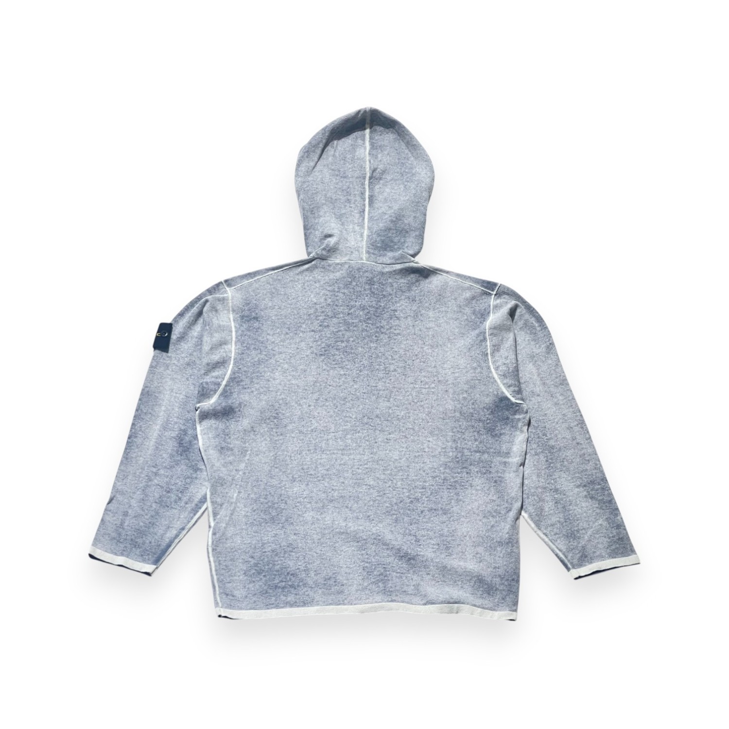 STONE ISLAND RAW HAND LIGHT ORGANIC COTTON HOODIE