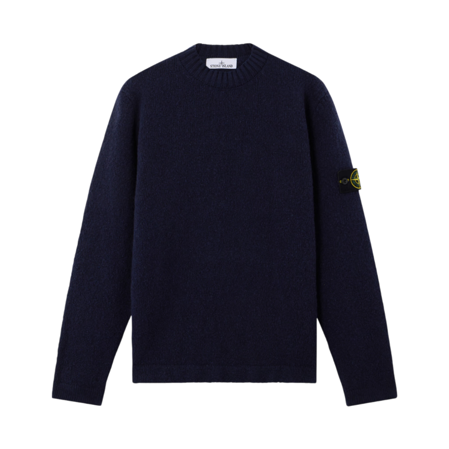 STONE ISLAND FANCY YARN KNIT CREW