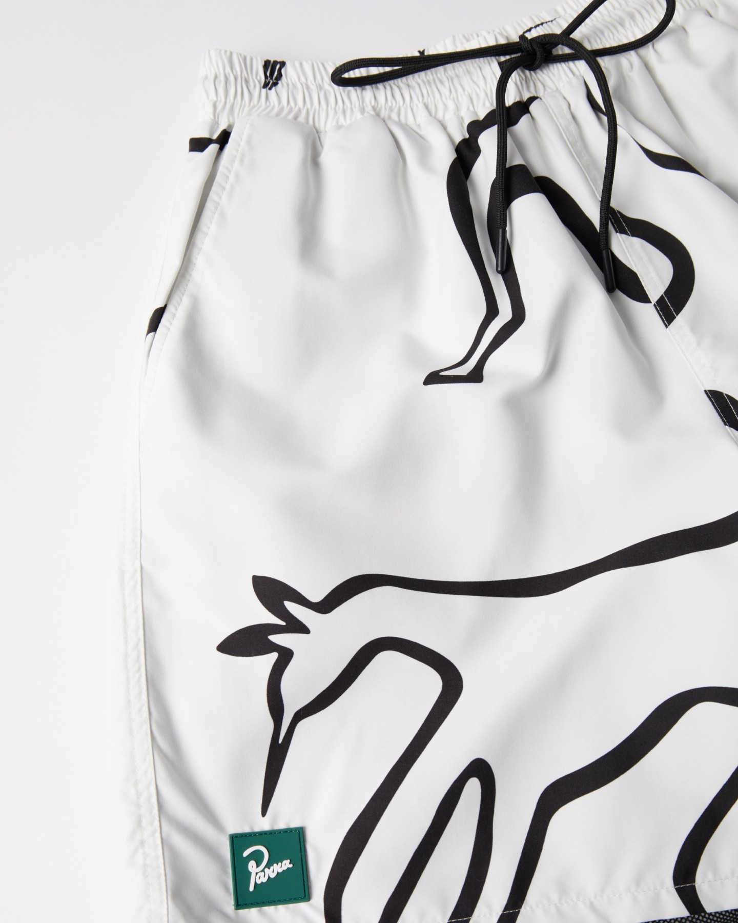 BY PARRA YOGA WALKS SWIM SHORTS