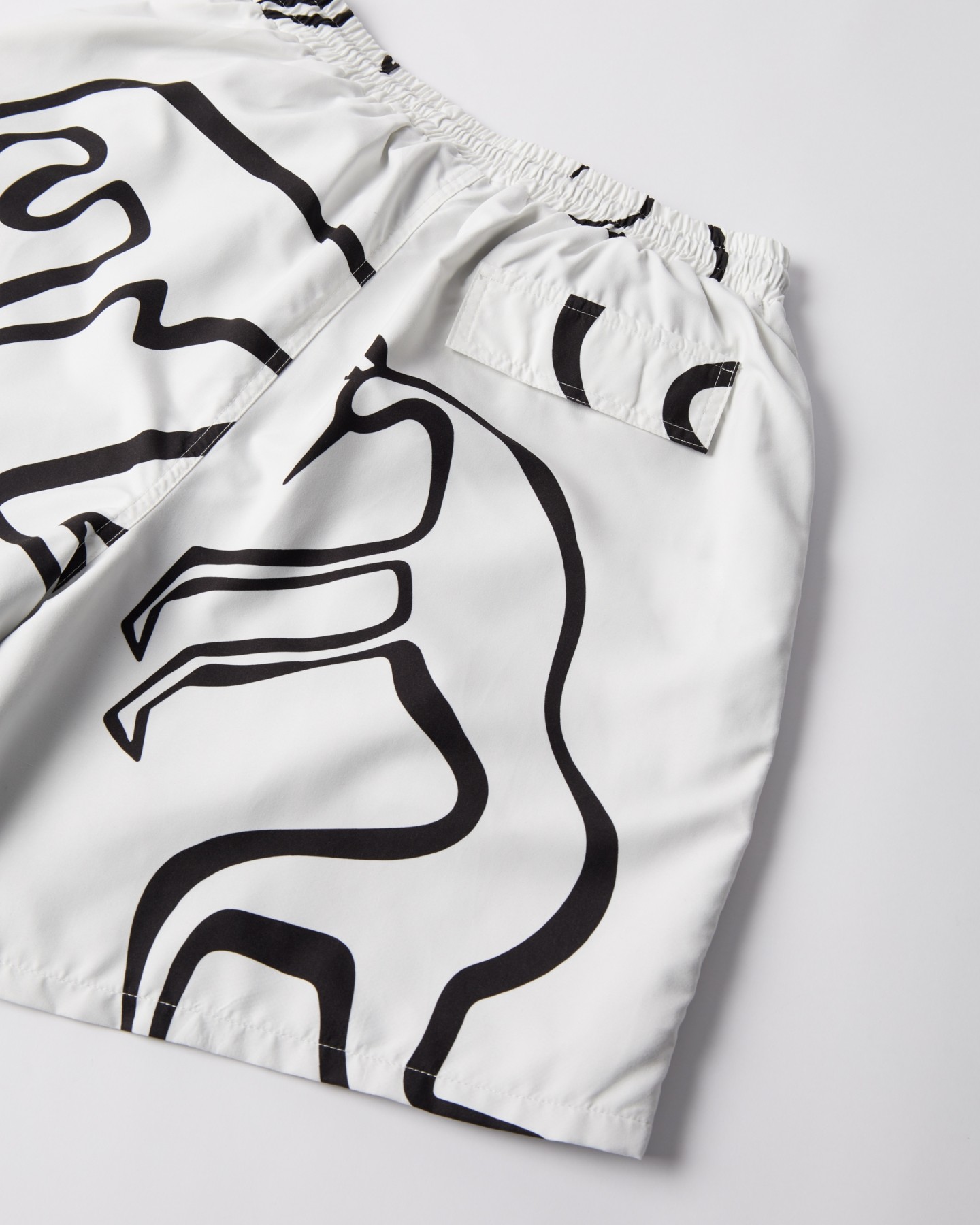 BY PARRA YOGA WALKS SWIM SHORTS