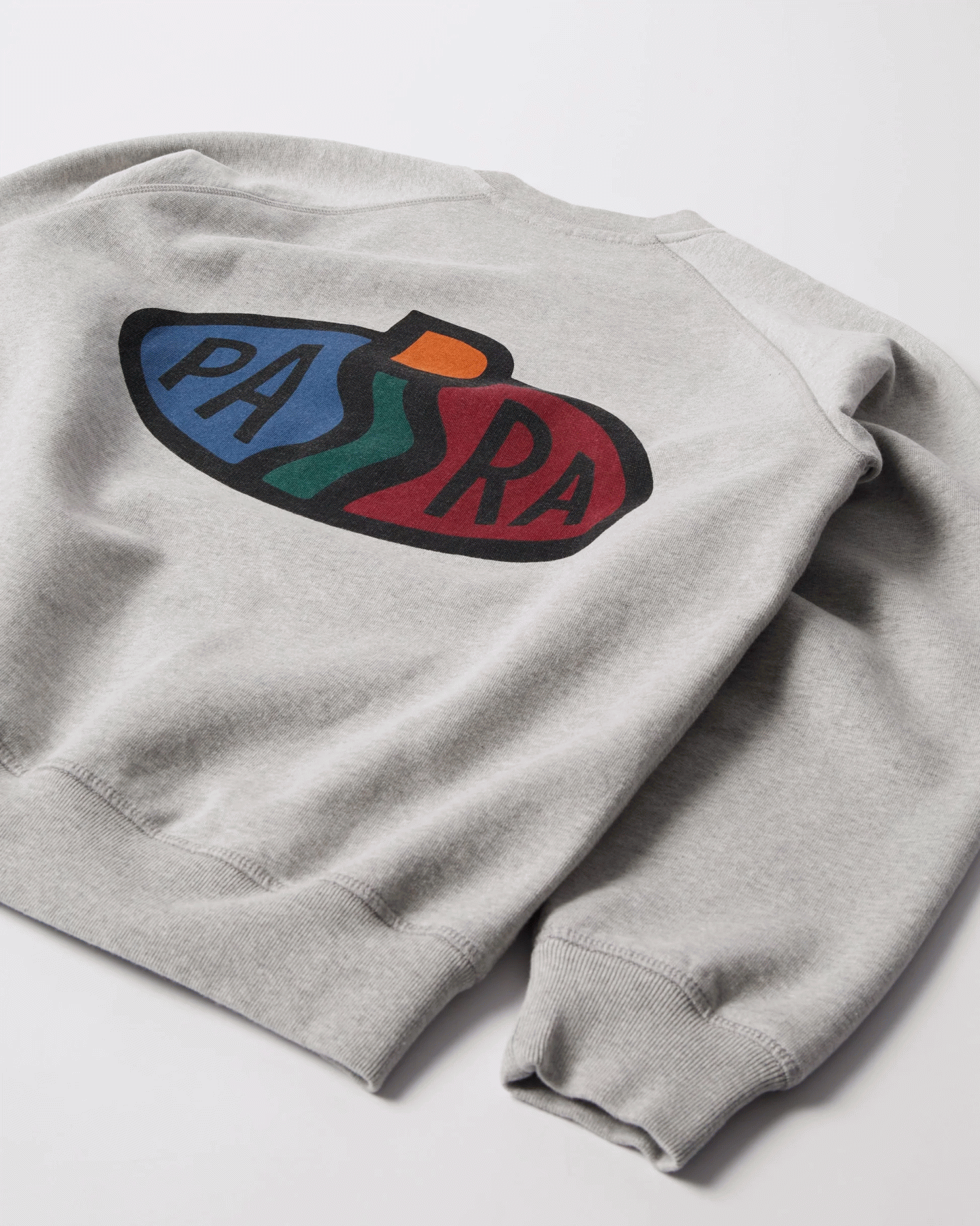 BY PARRA LEGS LOGO CREWNECK SWEATSHIRT