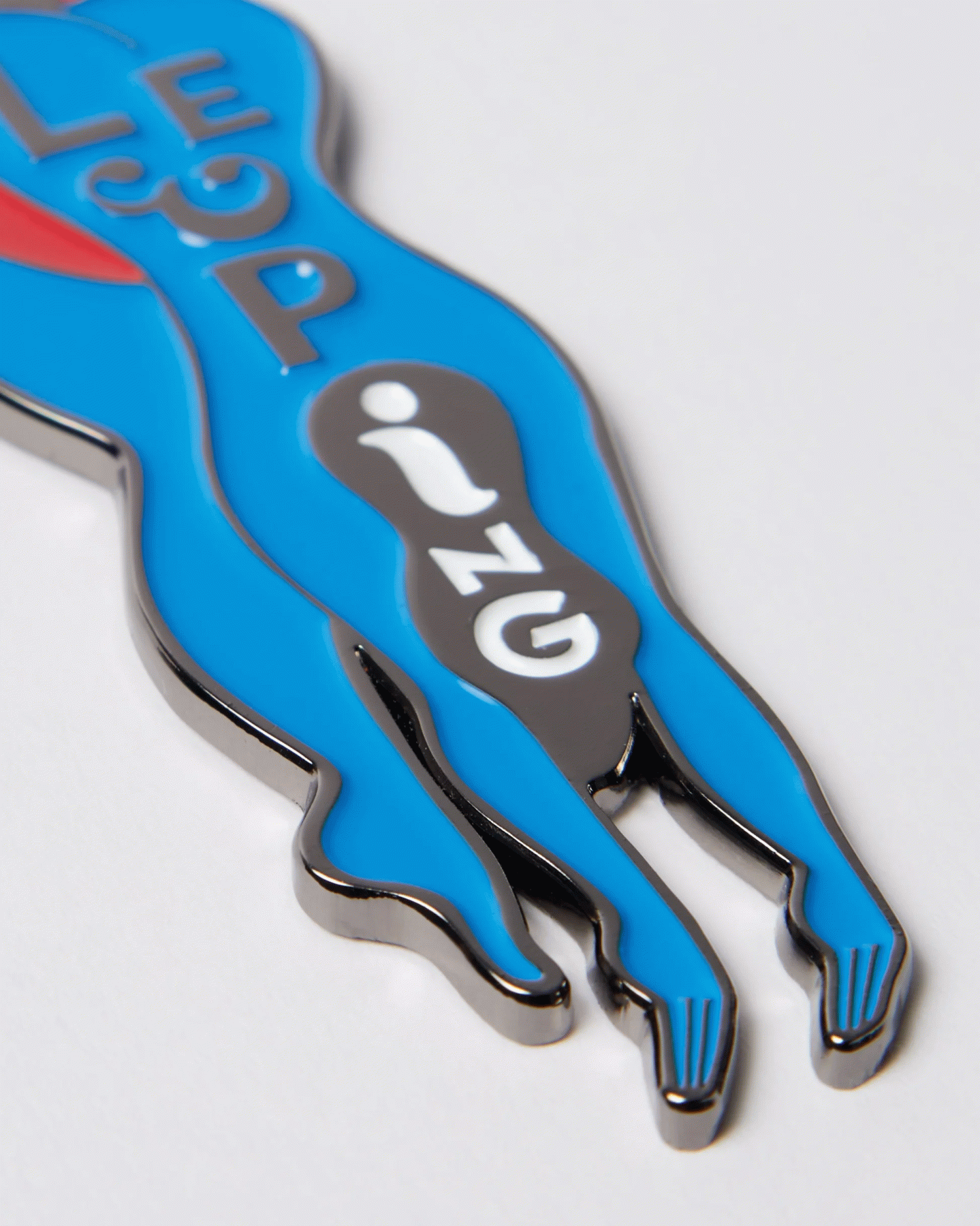 BY PARRA SLEEPING KEY CHAIN