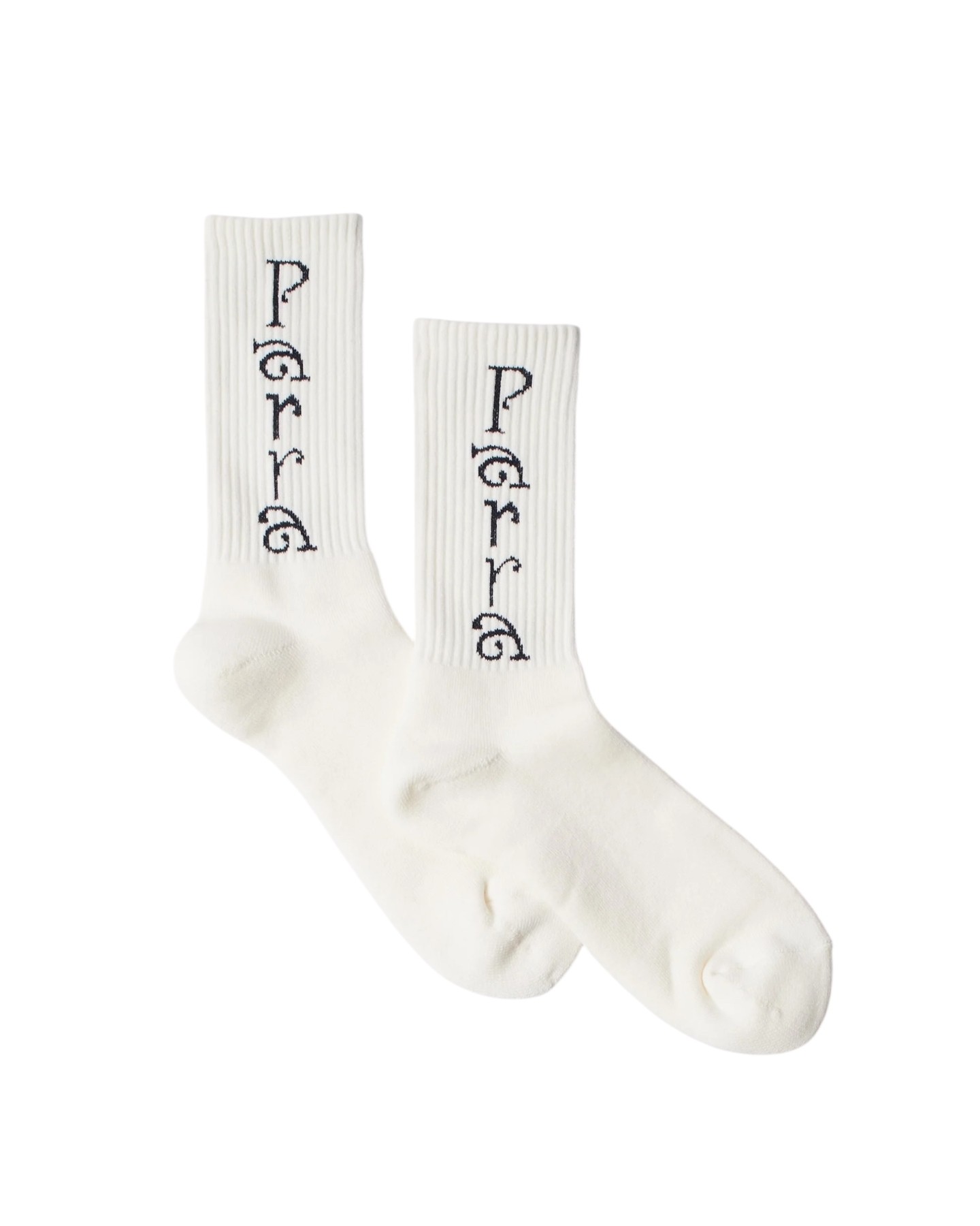 BY PARRA WEIRD TRAD LOGO CREW SOCKS