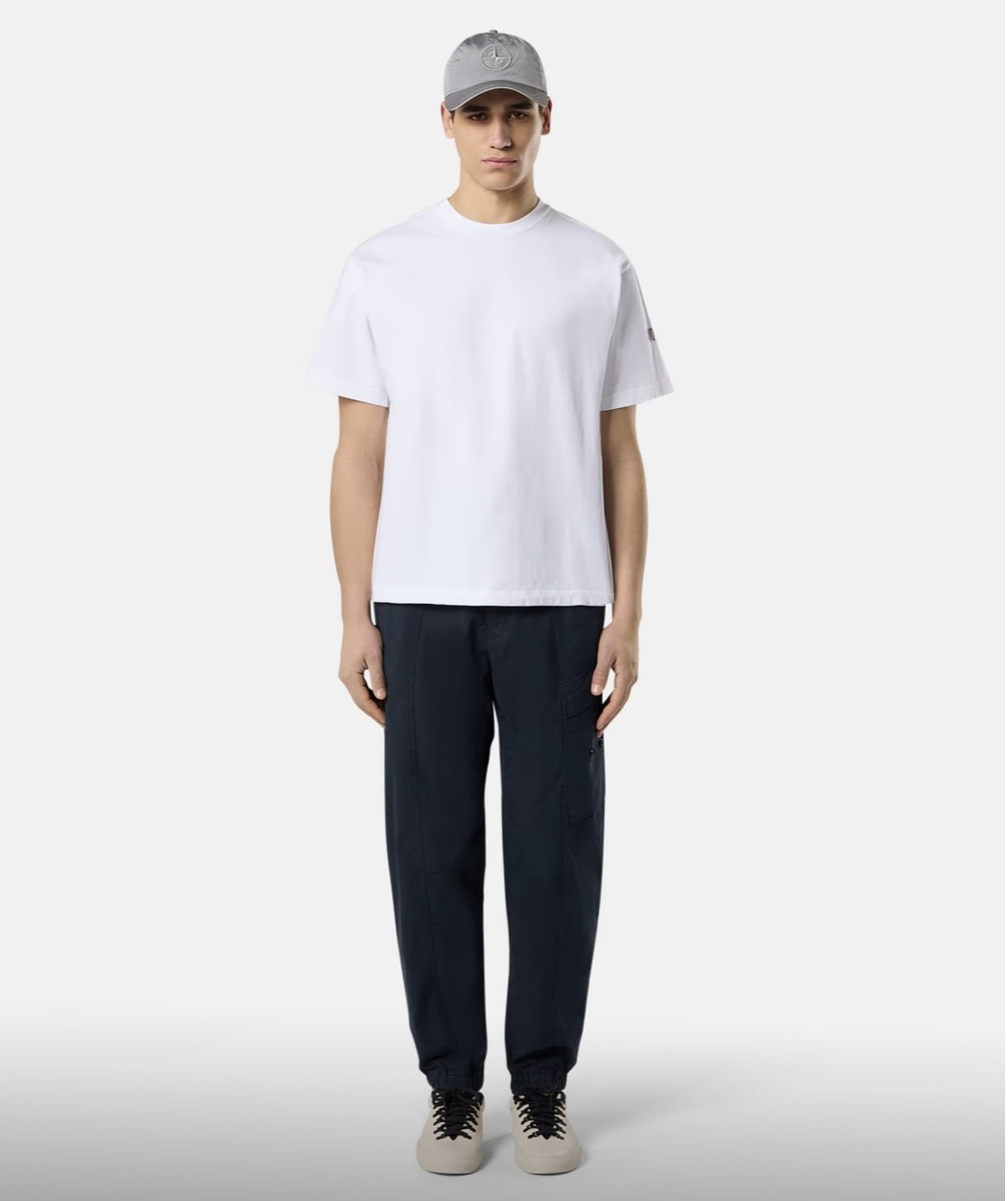 STONE ISLAND HEAVY COTTON JERSEY