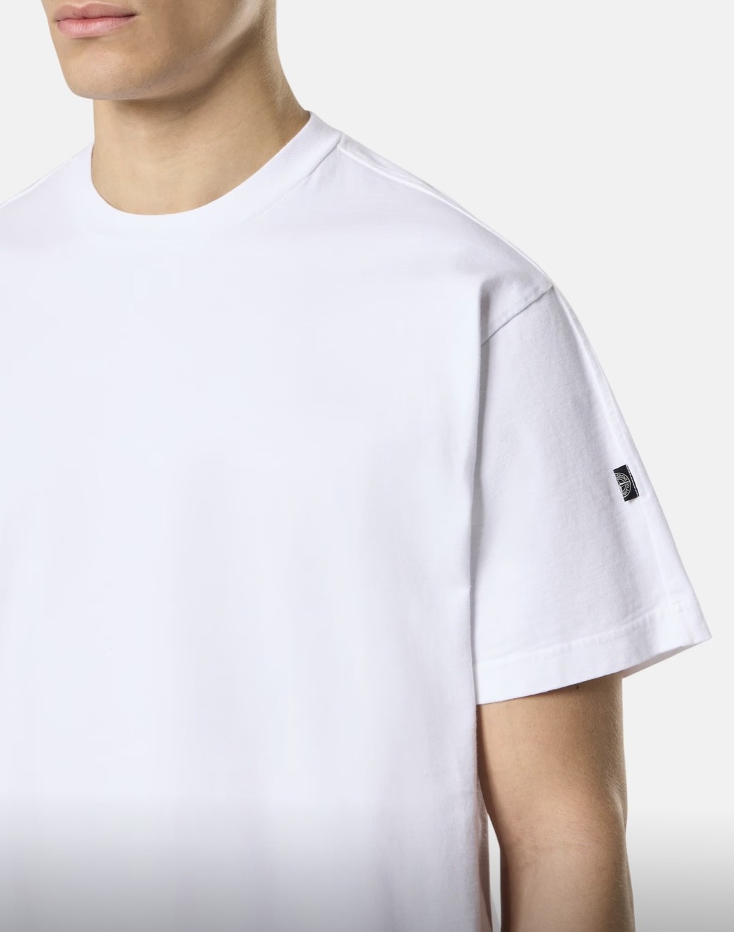 STONE ISLAND HEAVY COTTON JERSEY
