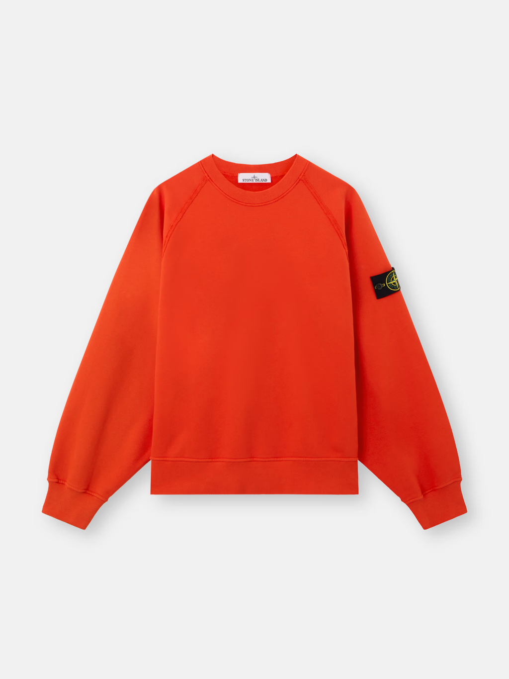 STONE ISLAND BRUSHED ORGANIC COTTON FLEECE