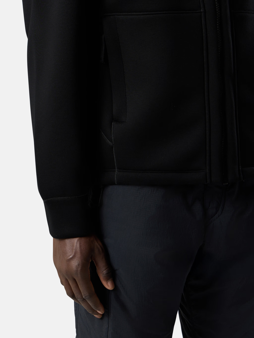 STONE ISLAND SCUBA FLEECE ZIP HOODIE