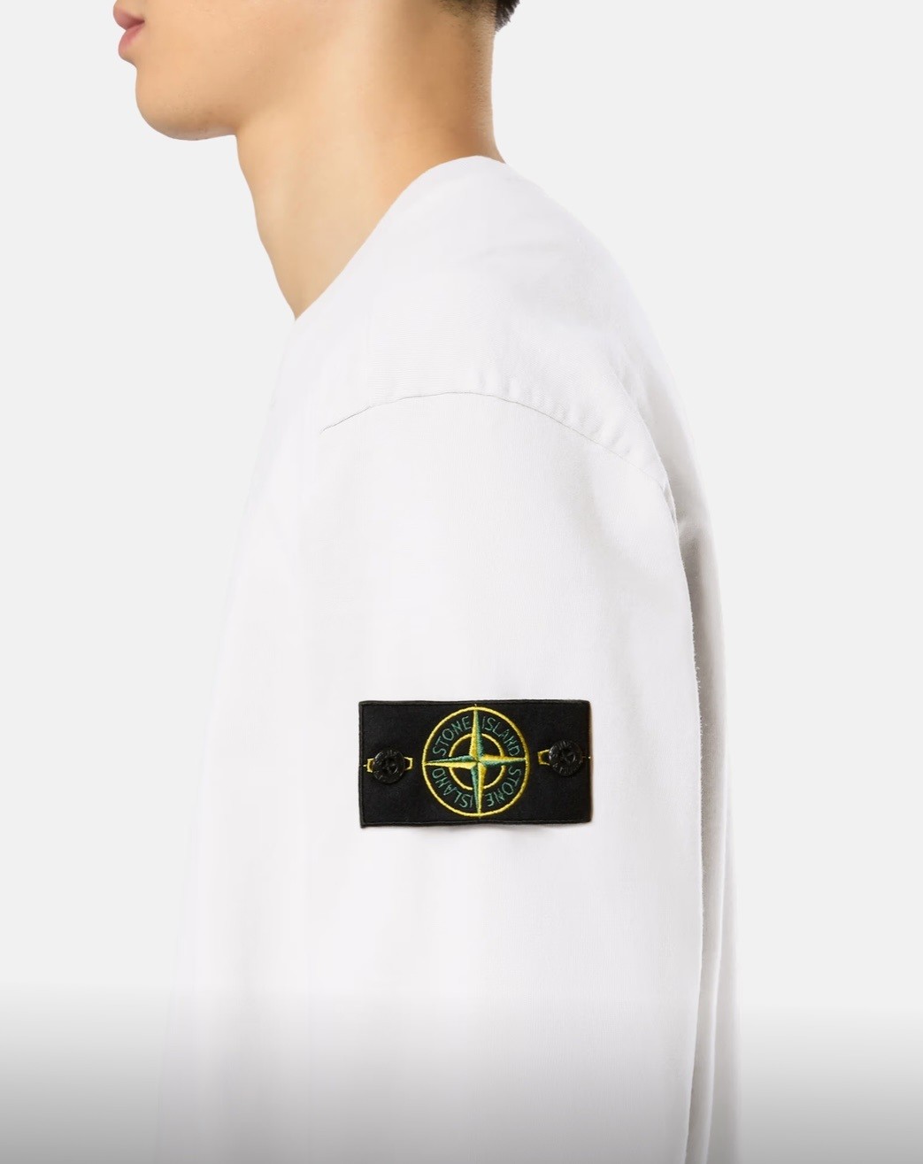 STONE ISLAND HEAVY COTTON JERSEY