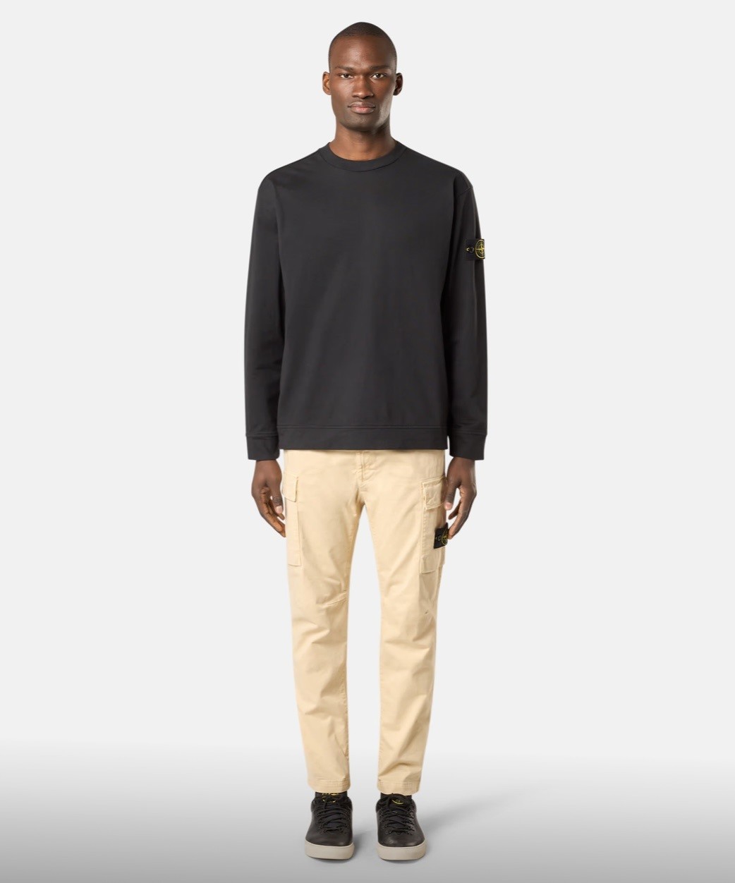 STONE ISLAND HEAVY COTTON JERSEY