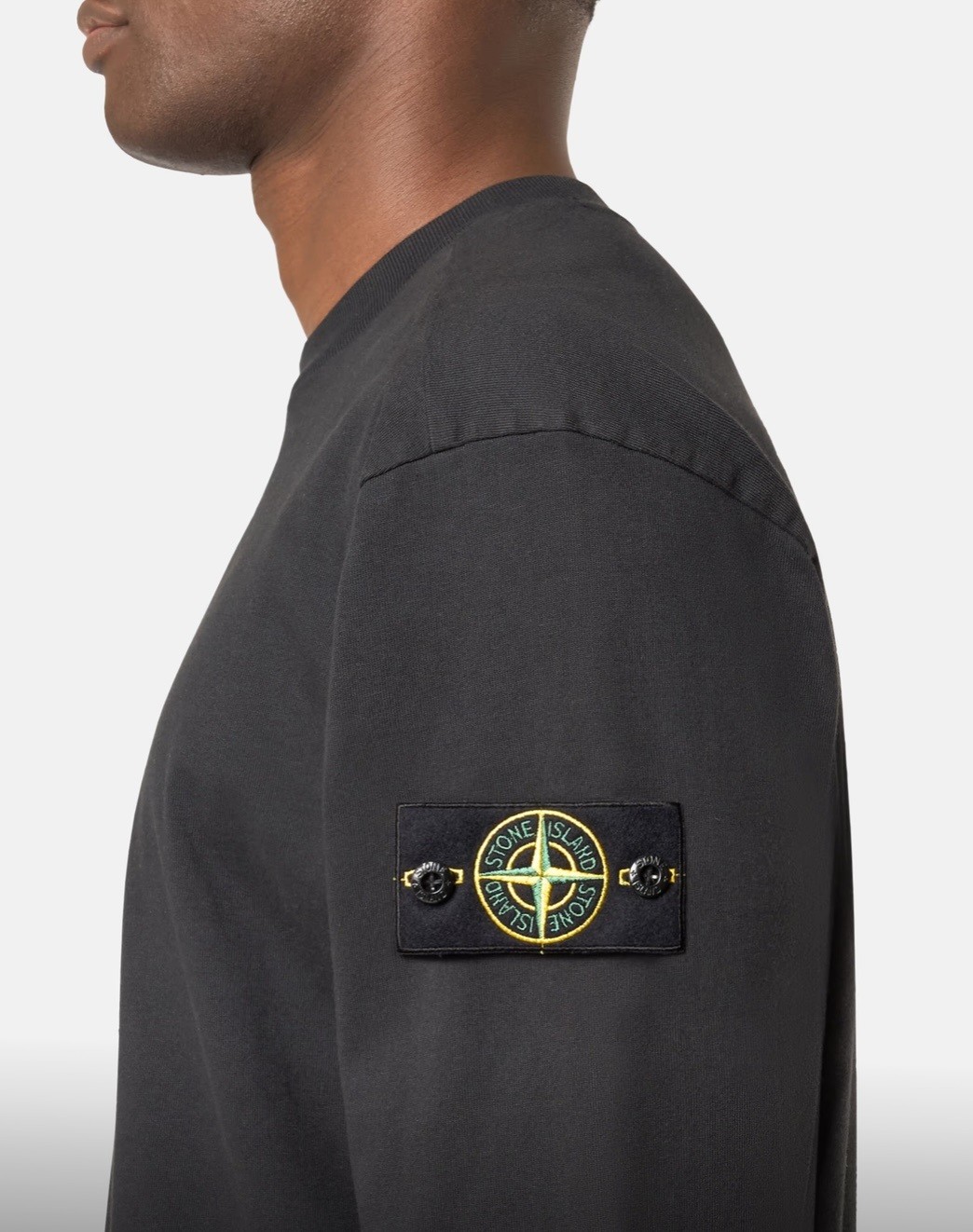 STONE ISLAND HEAVY COTTON JERSEY