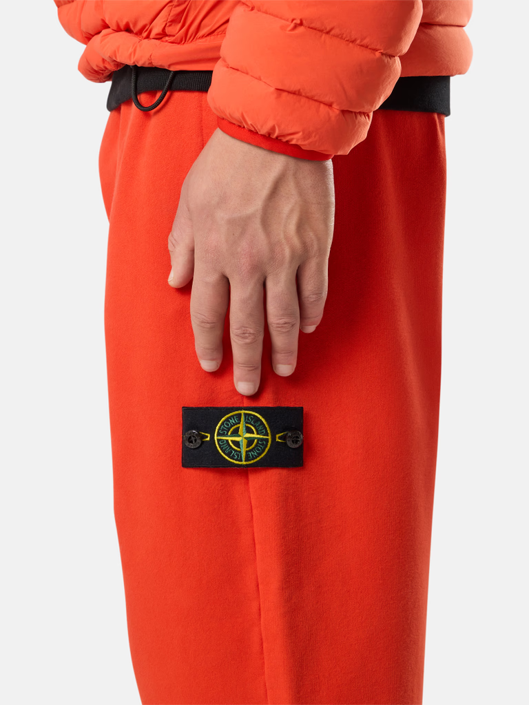 STONE ISLAND BRUSHED ORGANIC COTTON FLEECE