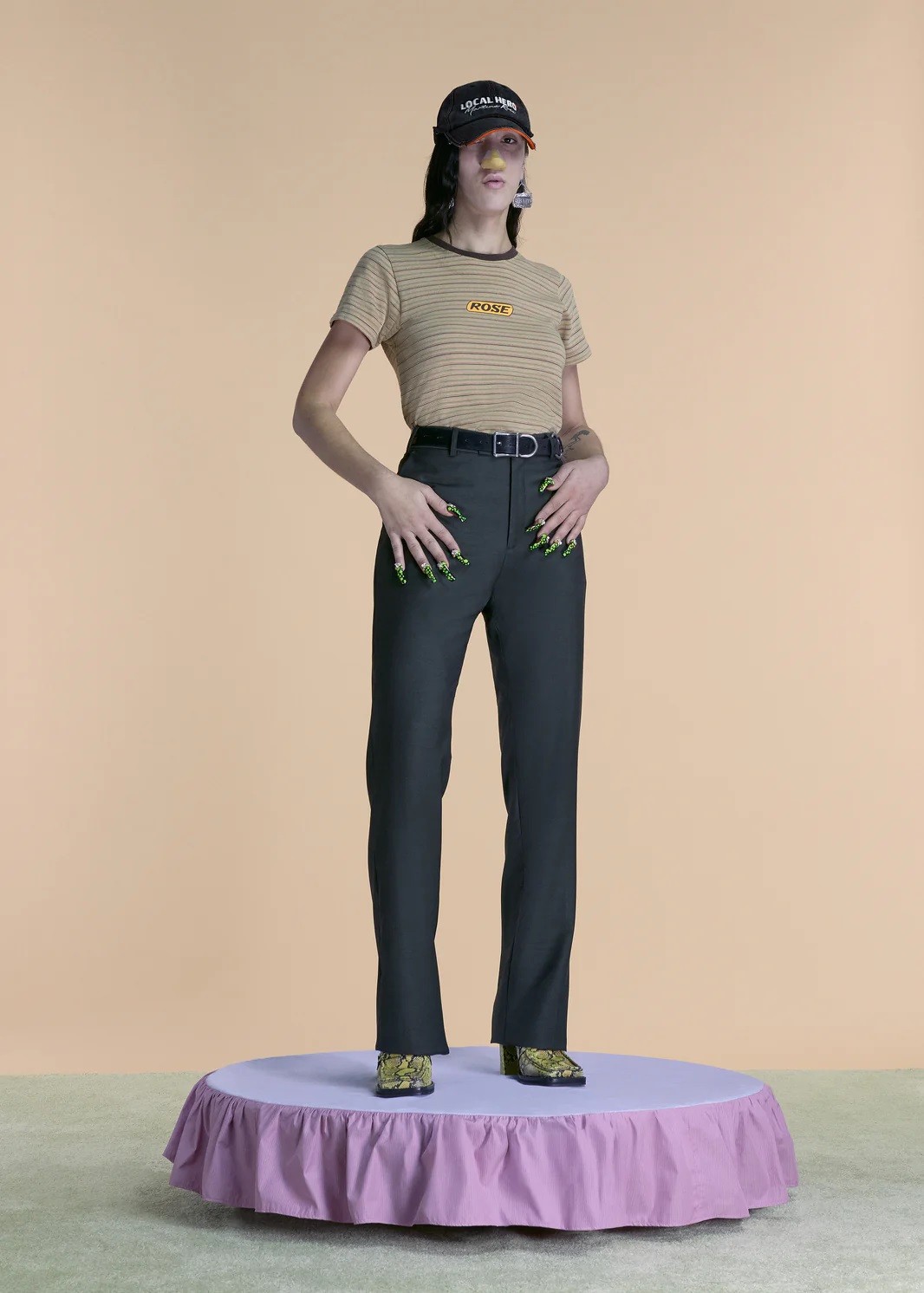 MARTIN ROSE SHRUNKEN T-SHIRT