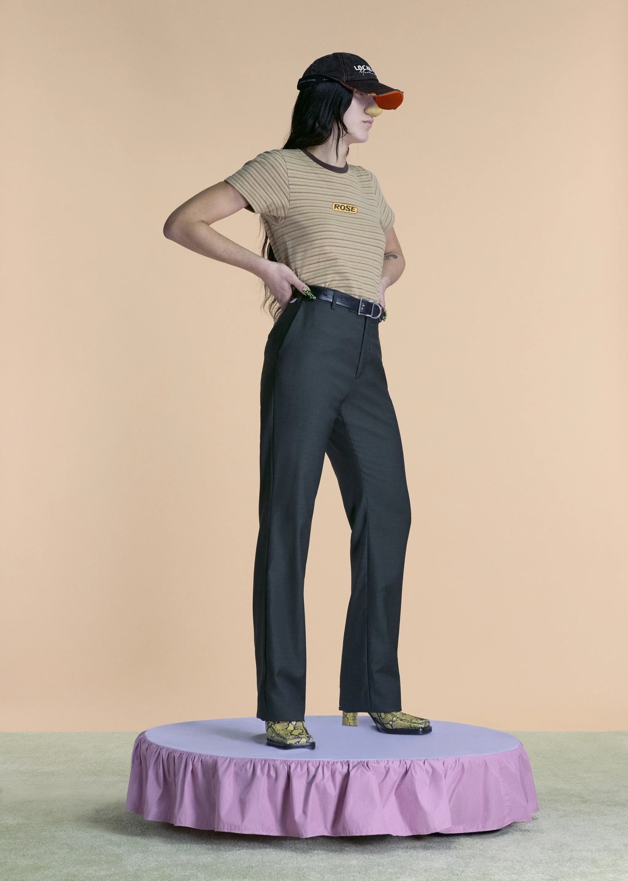 MARTIN ROSE SHRUNKEN T-SHIRT