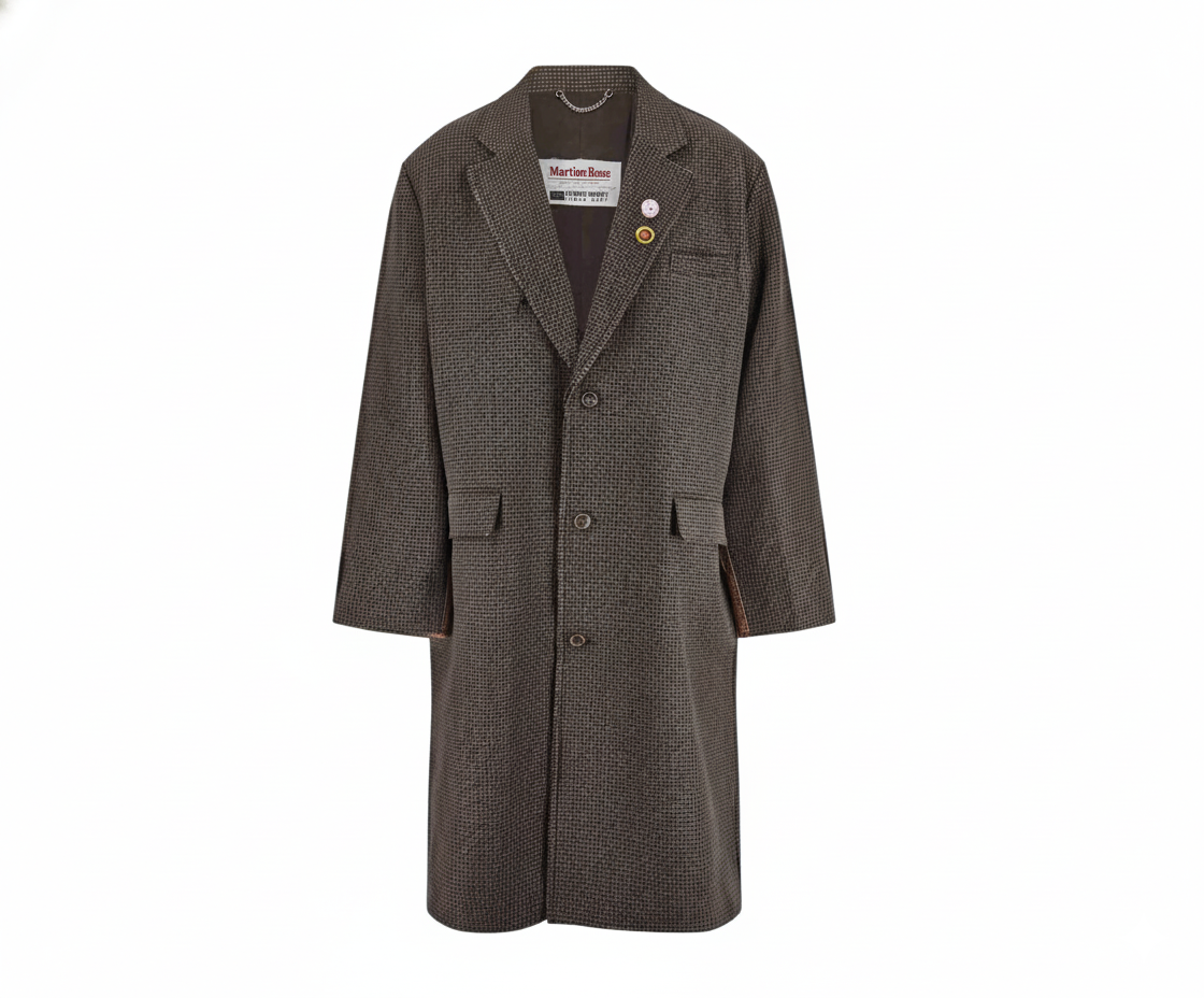 MARTIN ROSE HALF&HALF OVERCOAT
