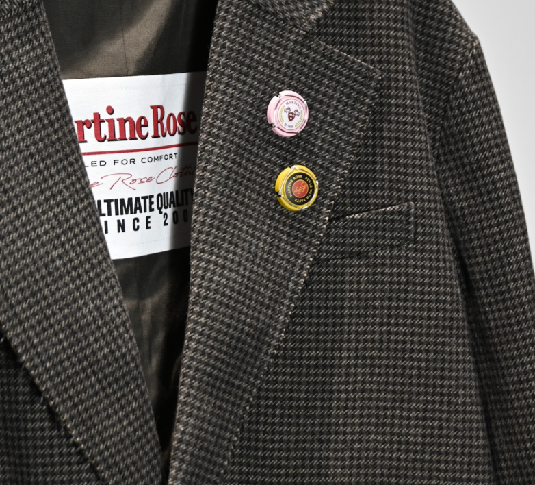 MARTIN ROSE HALF&HALF OVERCOAT