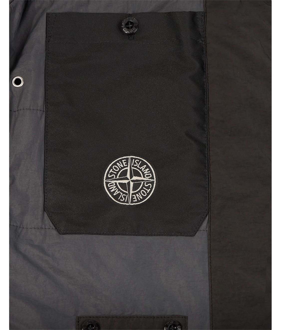 STONE ISLAND COTTON PILE WITH NYLON-TC