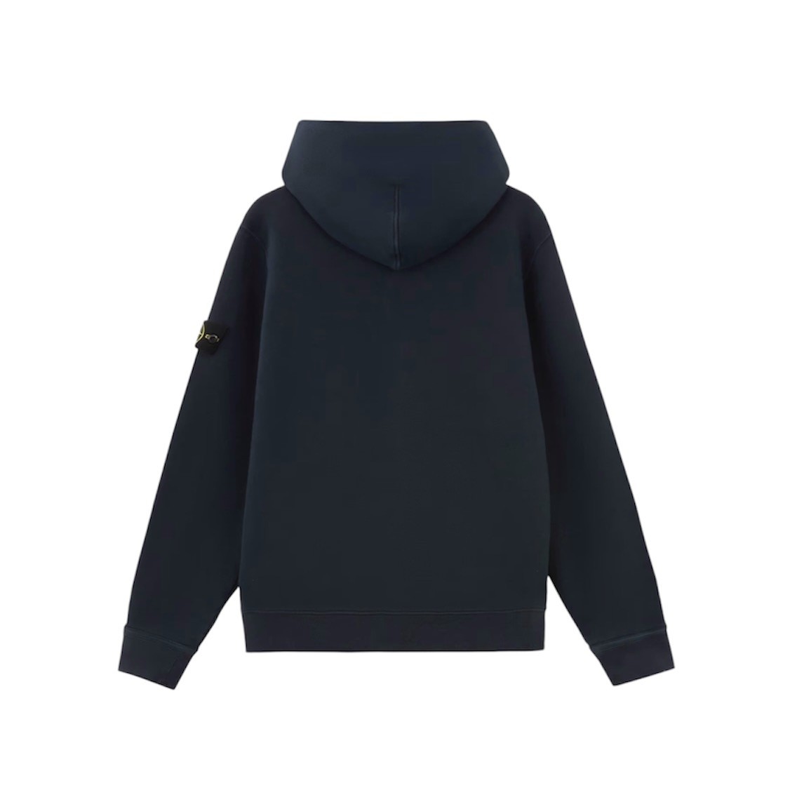 STONE ISLAND ORGANIC COTTON DIAGONAL FLEECE 'OLD' EFFECT