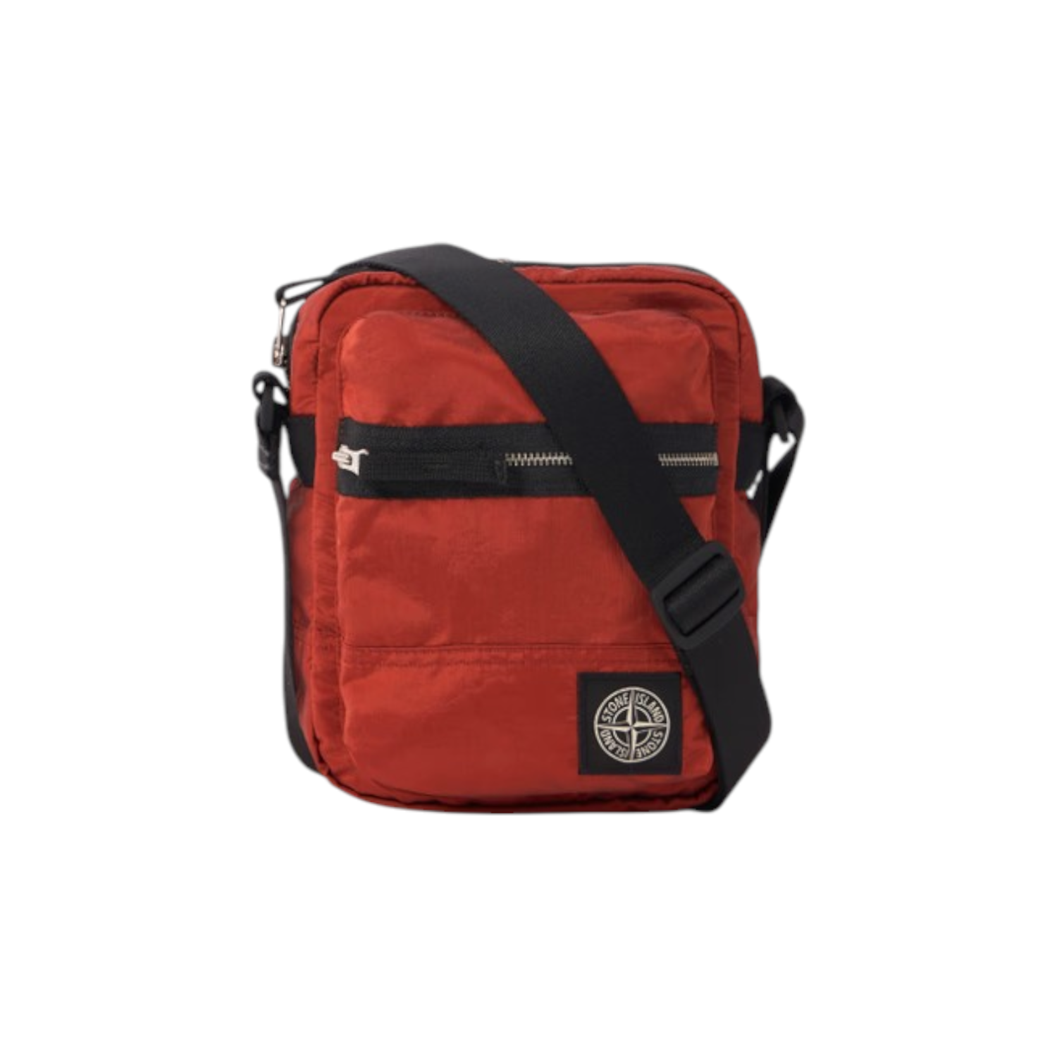 STONE ISLAND COATED NYLON METAL IN ECONYL® POUCHBAG