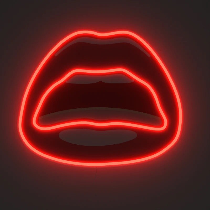 YELLOWPOP TOM WESSELMANN LIPS