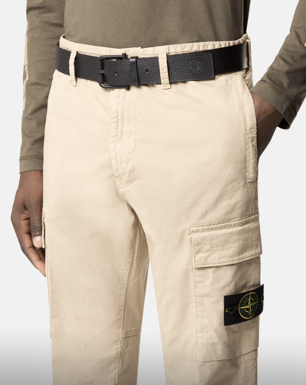 STONE ISLAND TUMBLED LEATHER