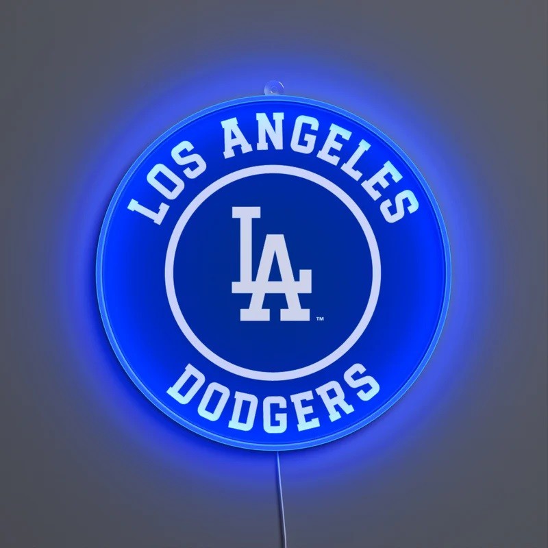 YELLOWPOP L.A DODGERS ROUNDED LOGO