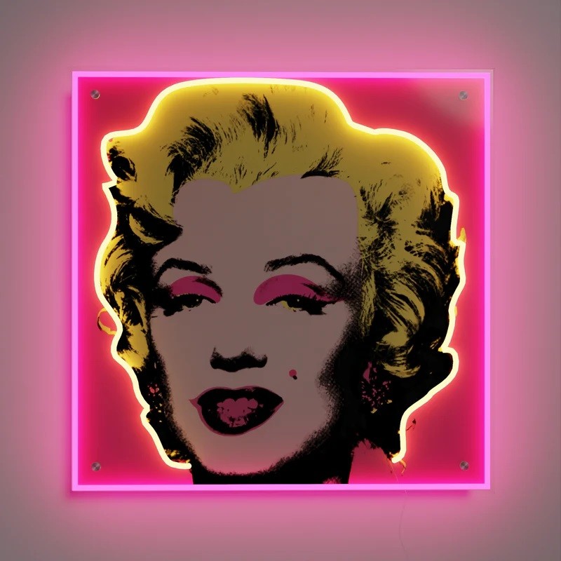 YELLOWPOP MARILYN MONROE S PINK