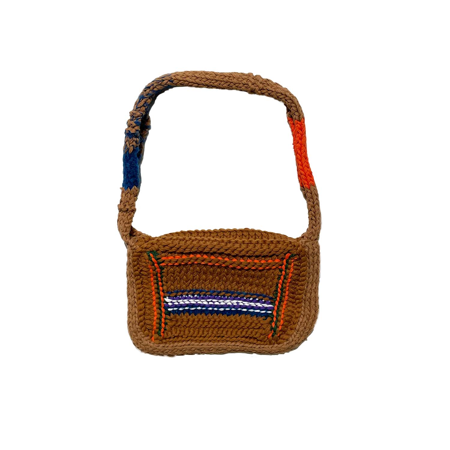 MARTIN ROSE HANDKNIT BAG