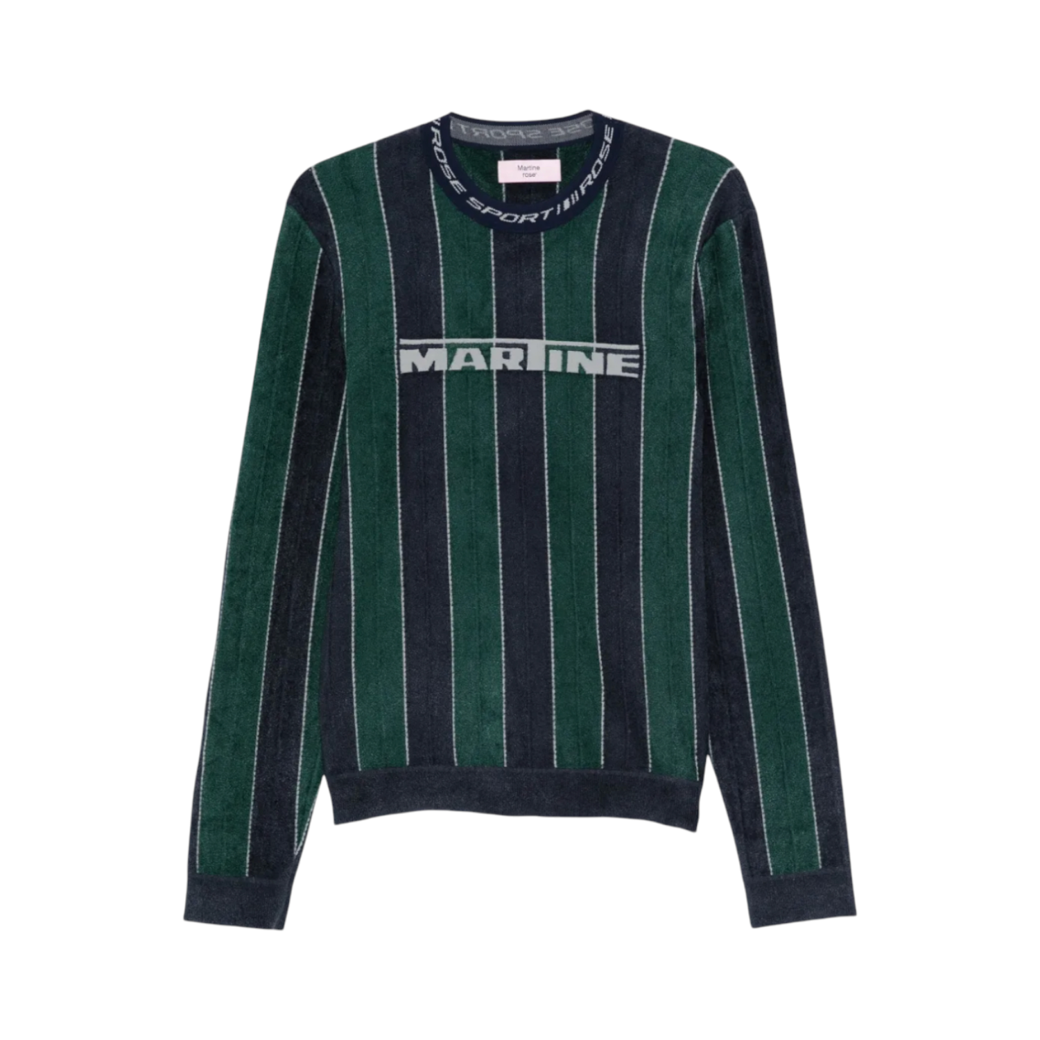 MARTIN ROSE SPORTY LOGO CREWNECK