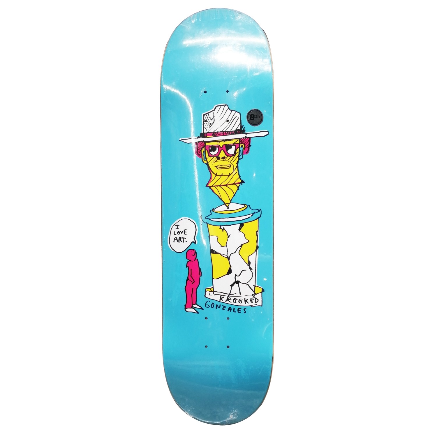 KROOKED MARK GONZALES ART LOVER DECK