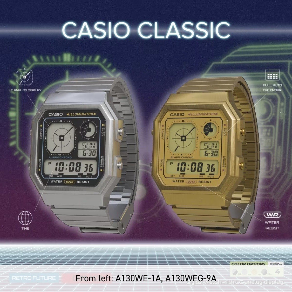 CASIO A130WE-7AJF