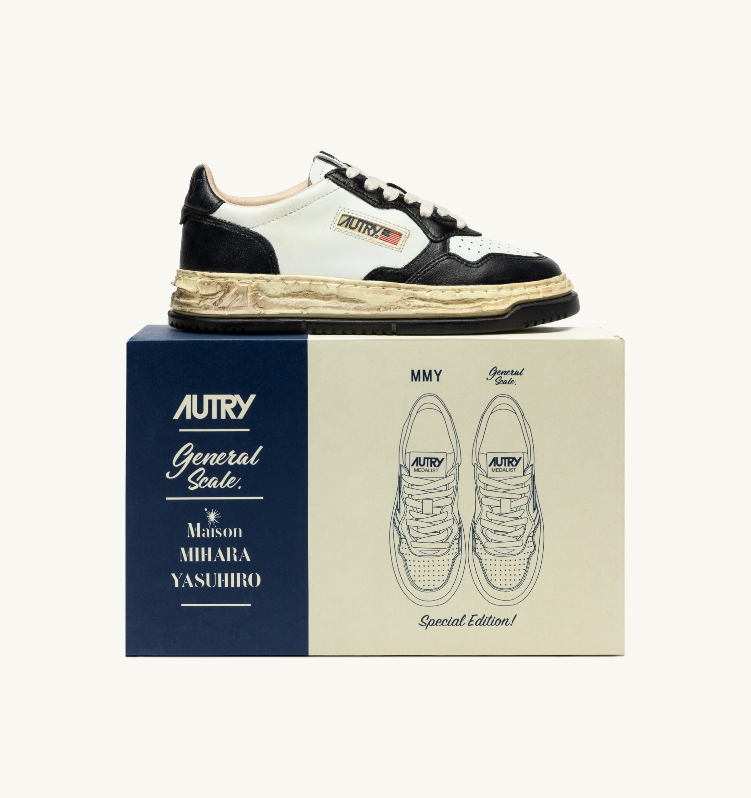 AUTRY x MIHARAYASUHIRO SUPER VINTAGE LOW