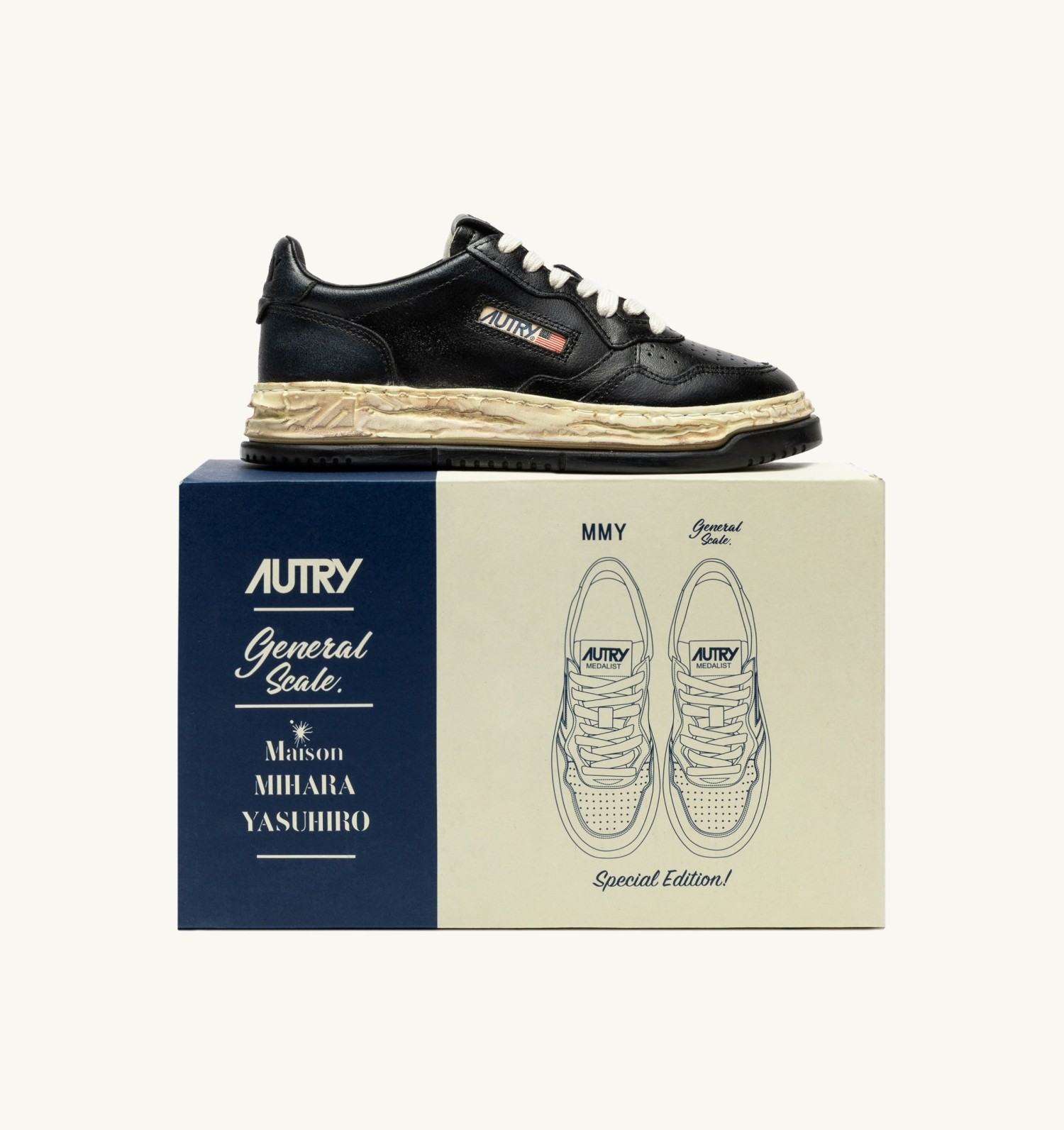 AUTRY x MIHARAYASUHIRO SUPER VINTAGE LOW