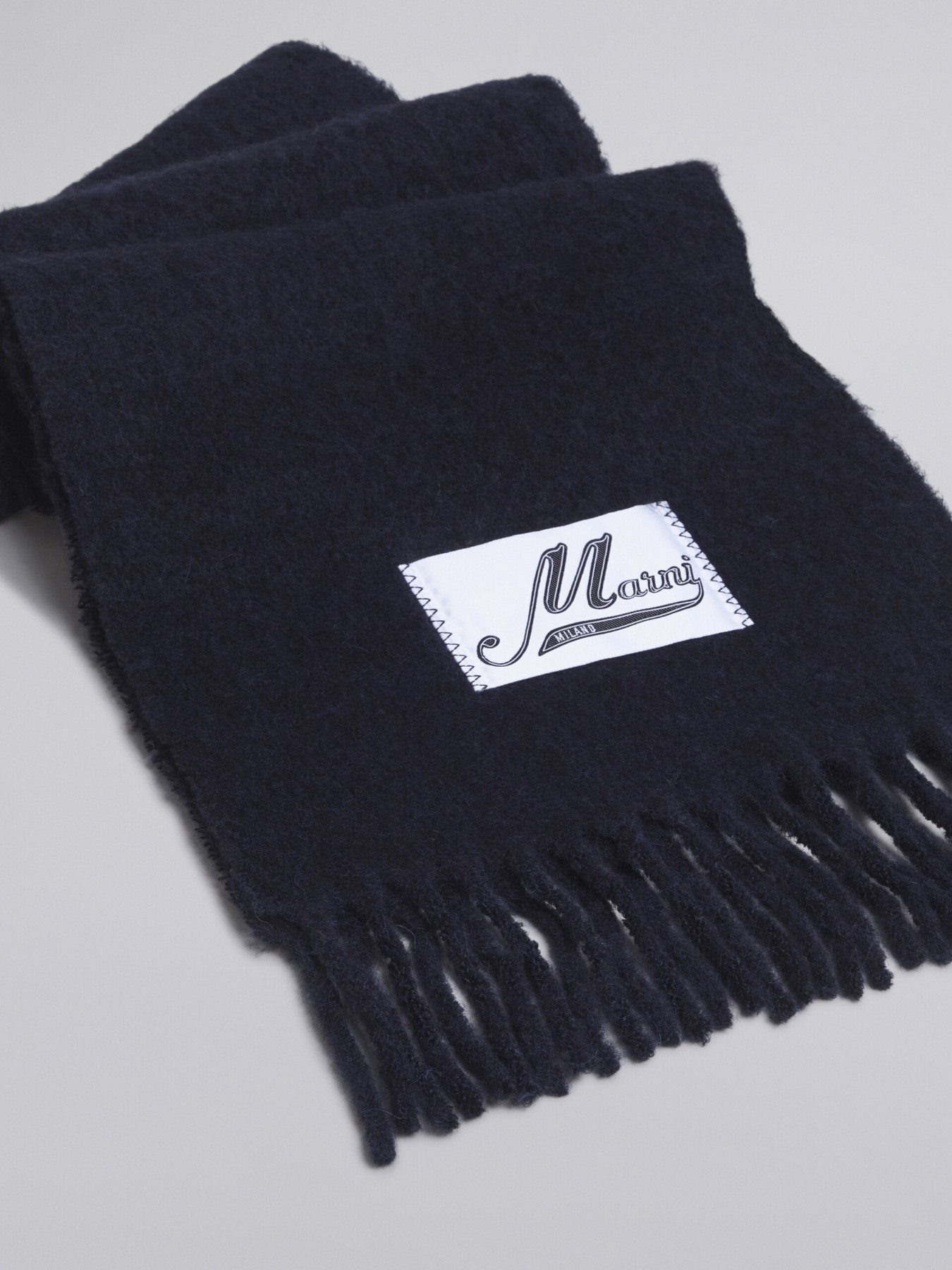 MARNI BRUSHED ALPACA SCARF