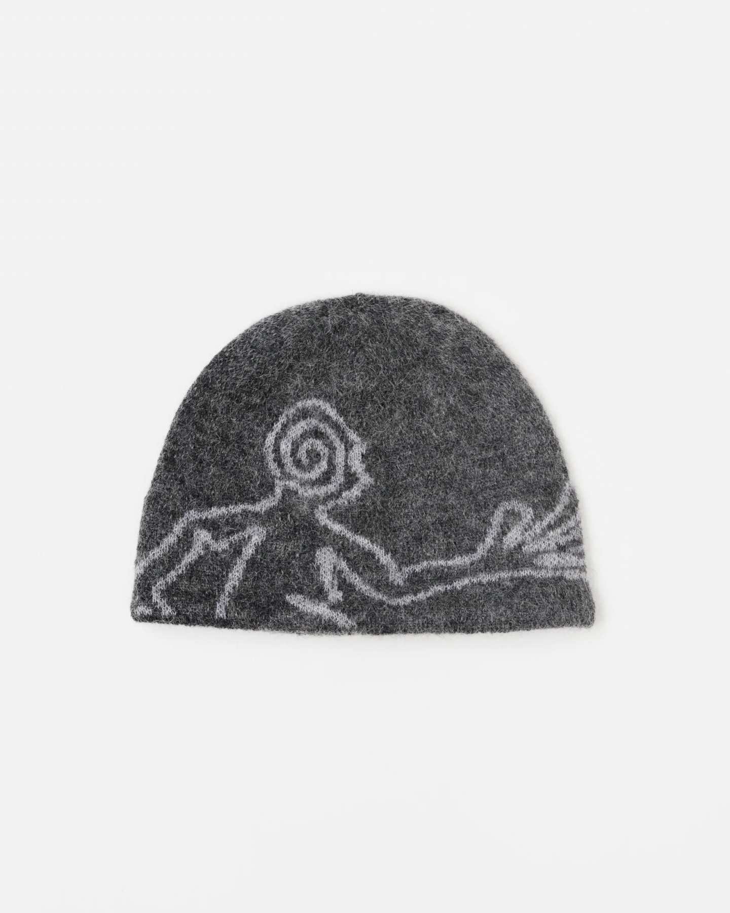 HIKING PATROL MOSCOT MOHAIR MIXED KNIT BEANIE