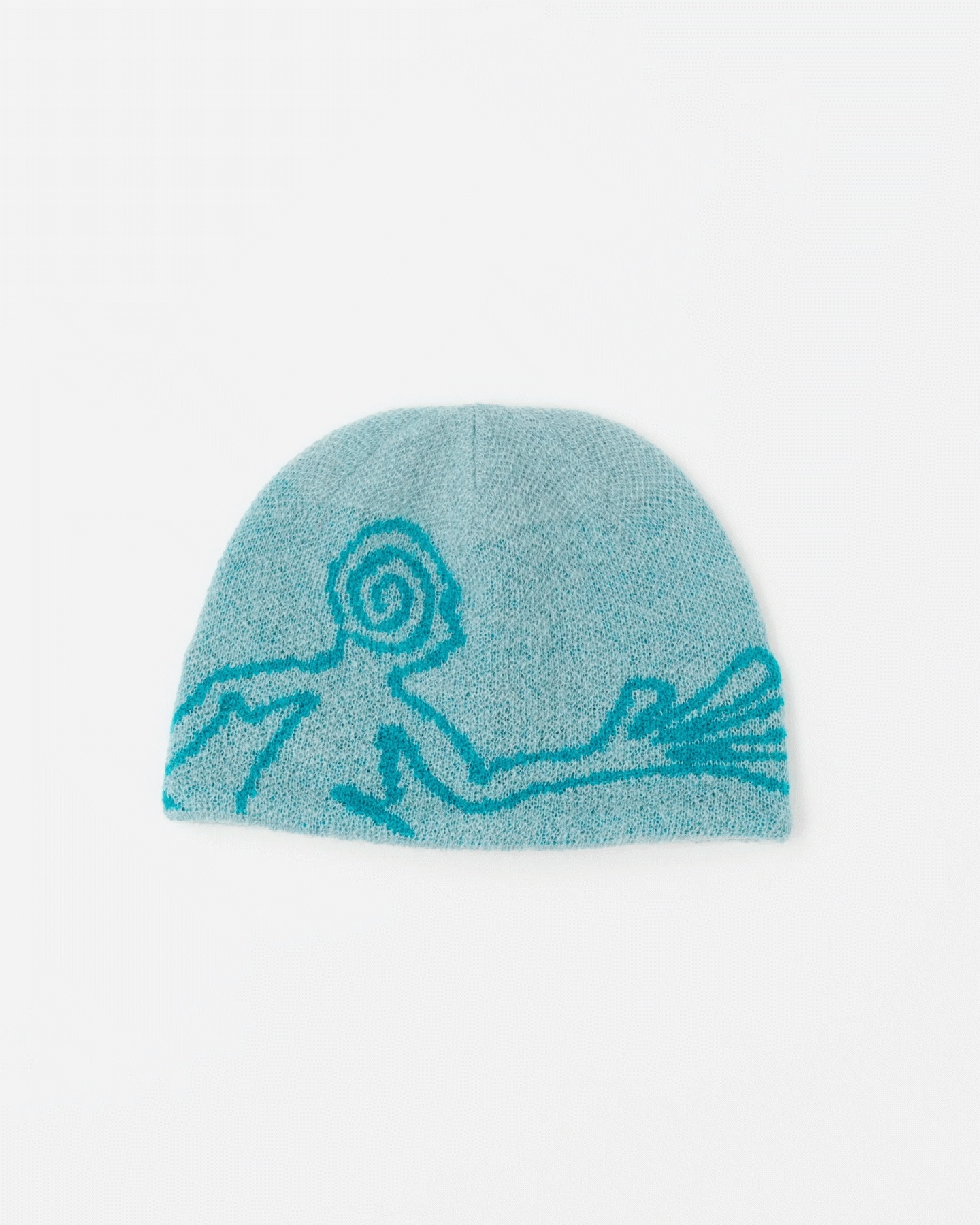 HIKING PATROL MOSCOT MOHAIR MIXED KNIT BEANIE