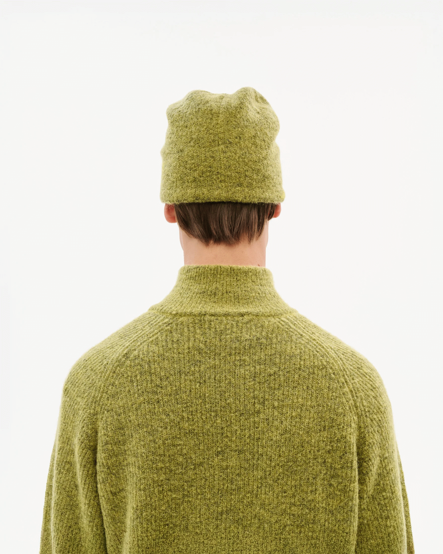 HIKING PATROL MOSCOT MOHAIR MIXED KNIT BEANIE