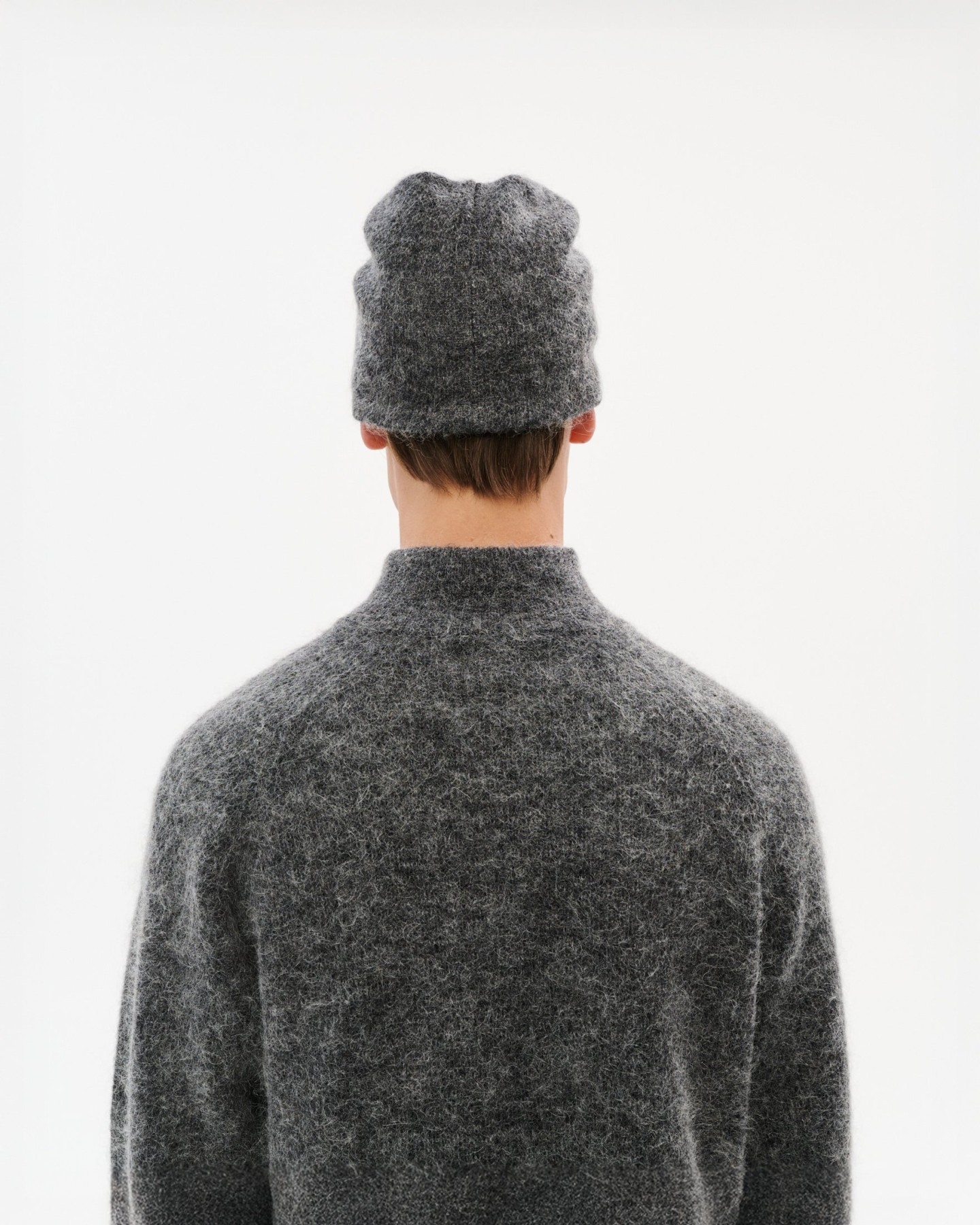 HIKING PATROL MOSCOT MOHAIR MIXED KNIT BEANIE