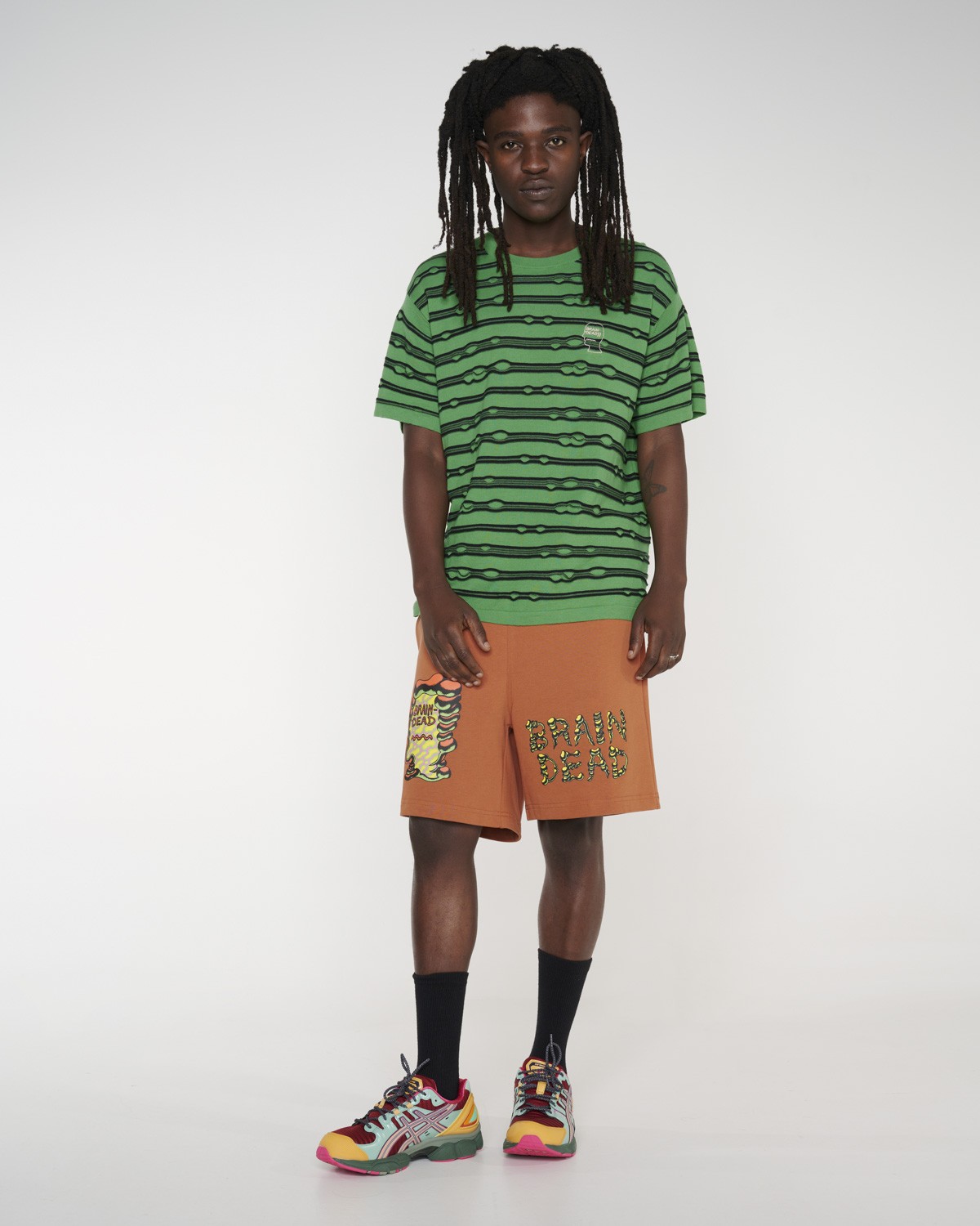 BRAIN DEAD TETSUNORI TAWARAYA JERSEY SHORT