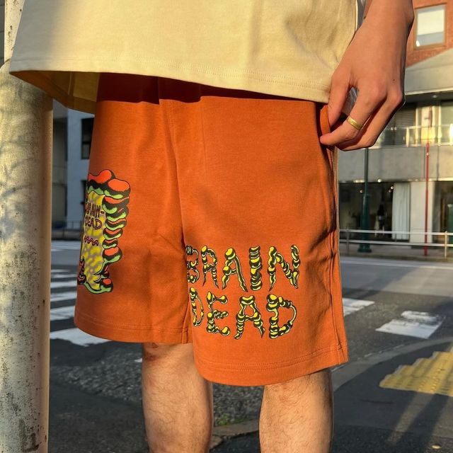 BRAIN DEAD TETSUNORI TAWARAYA JERSEY SHORT