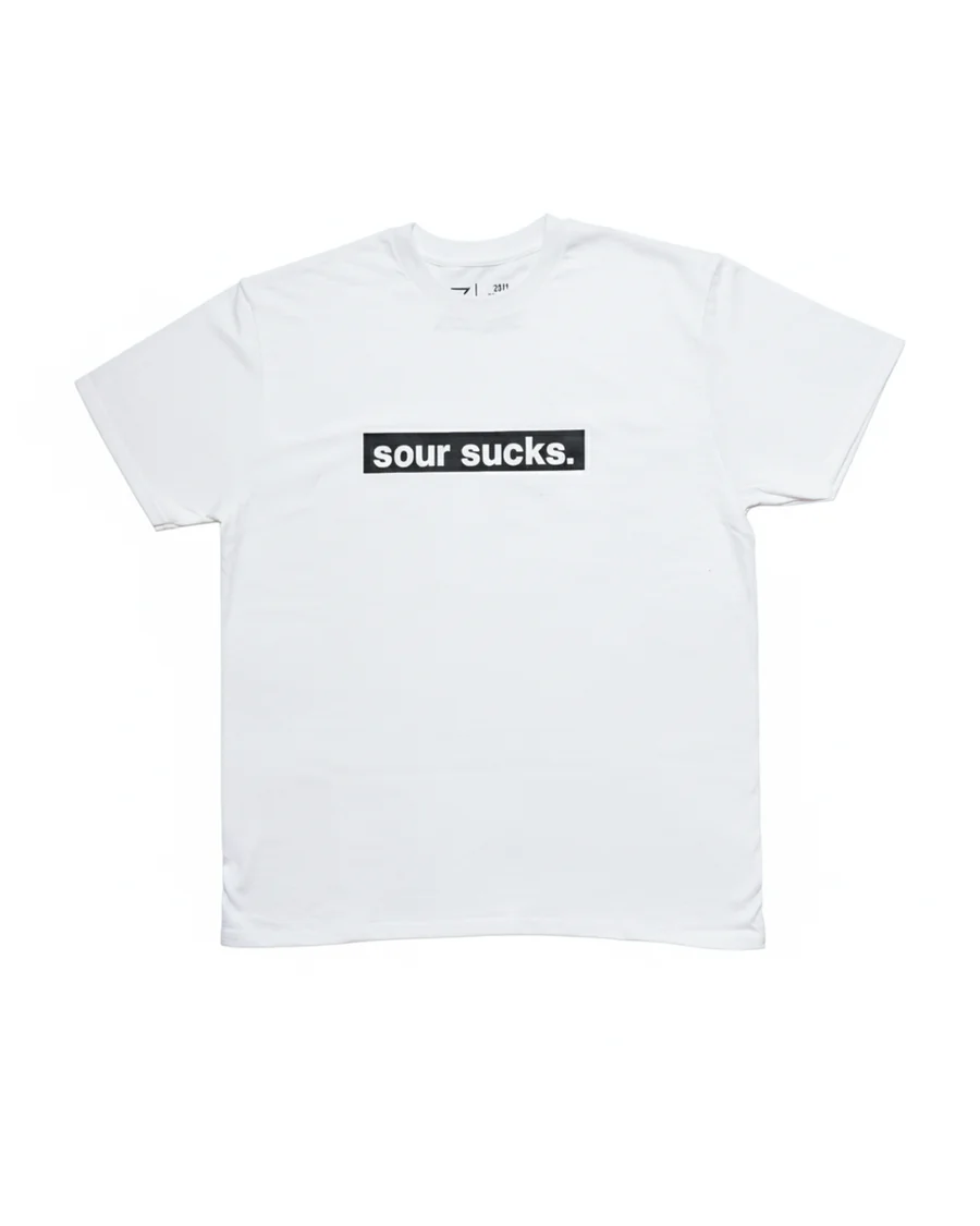 SOUR x SKATE MUZIK SUCKS TEE