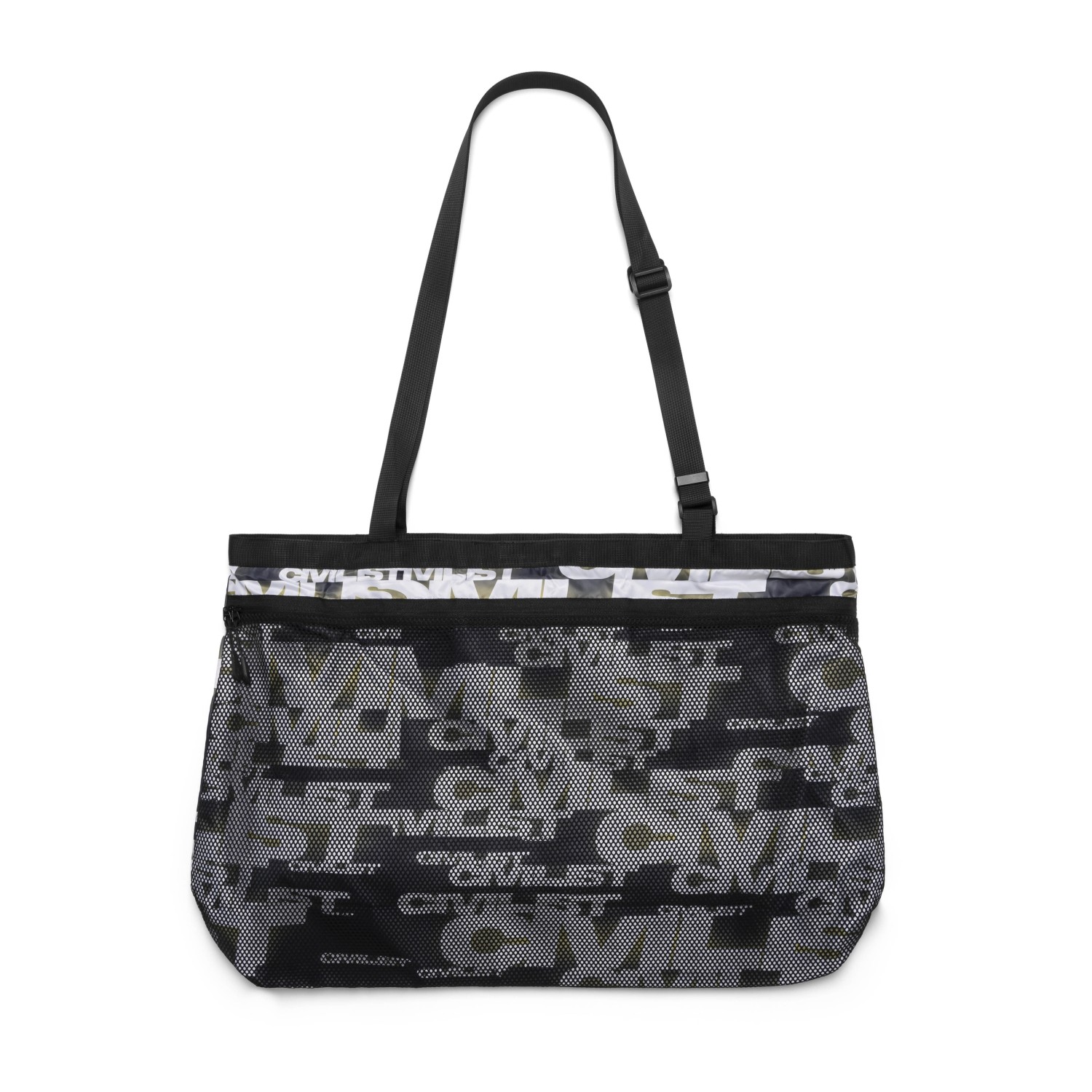 CIVILIST  PRINTED MESH TOTE